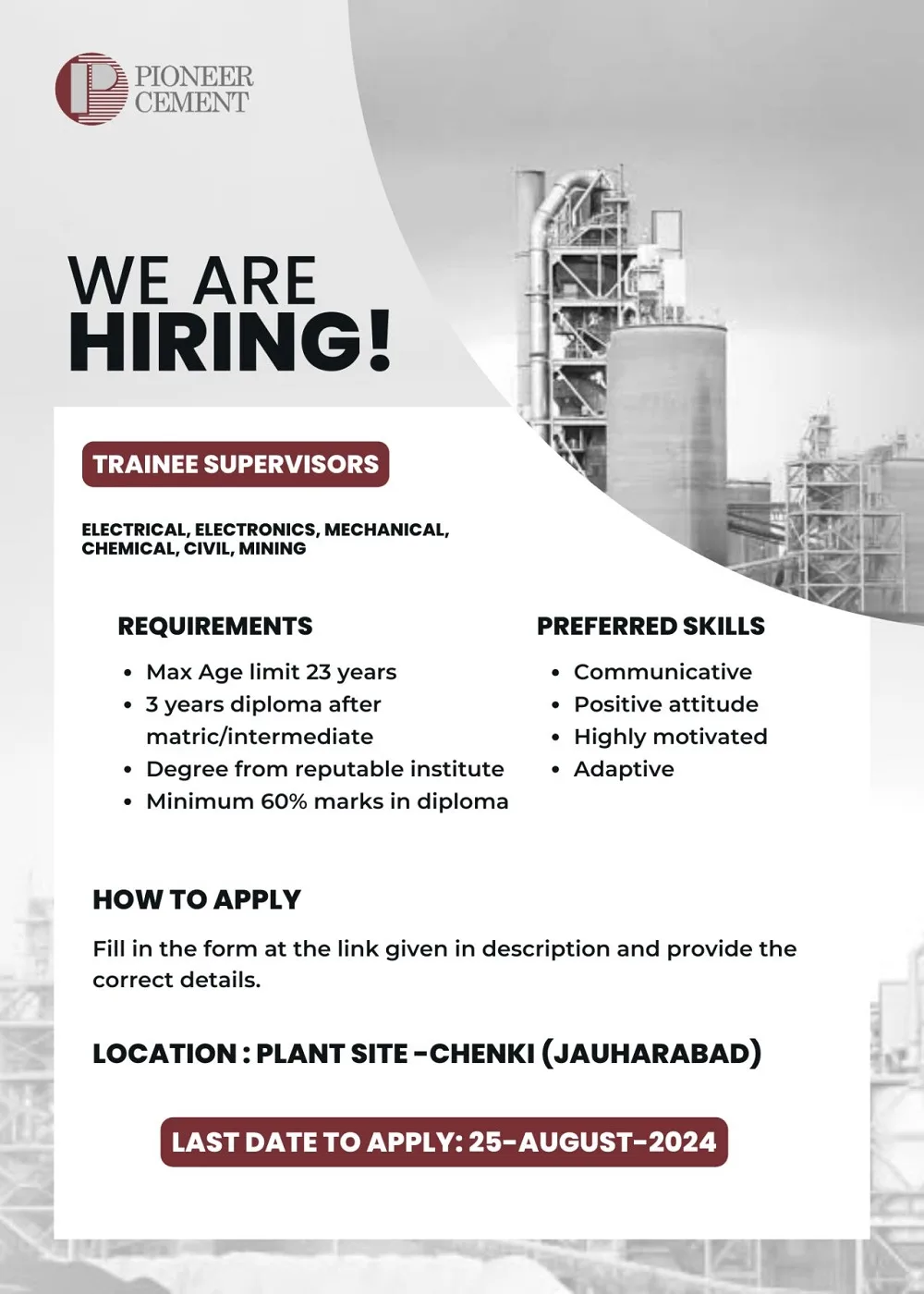 Pioneer-Cement-Pvt-Limited-Jauharabad-Jobs-07-Aug-2024